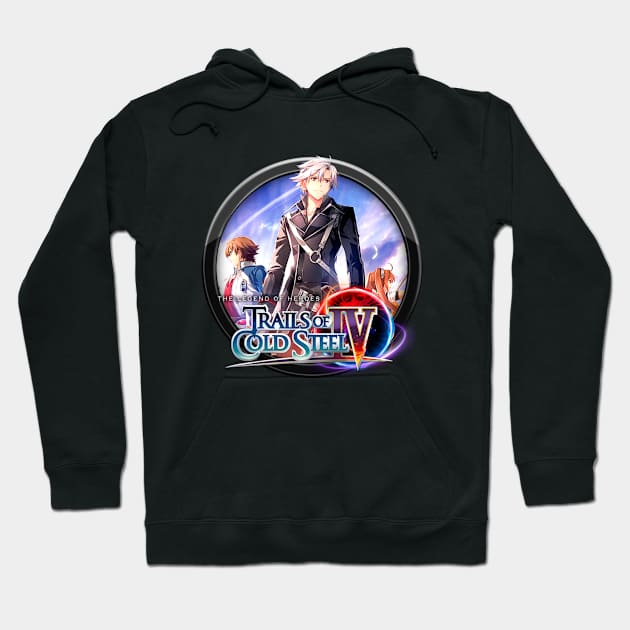 Trails of Cold Steel In Circle Logo VII Hoodie by RayyaShop